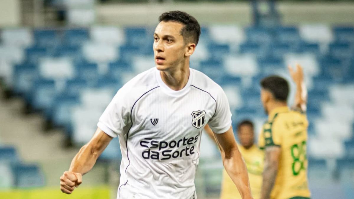 Alano marca duas vezes, Richard pega dois pênaltis e Ceará vence o Cuiabá pela Série B