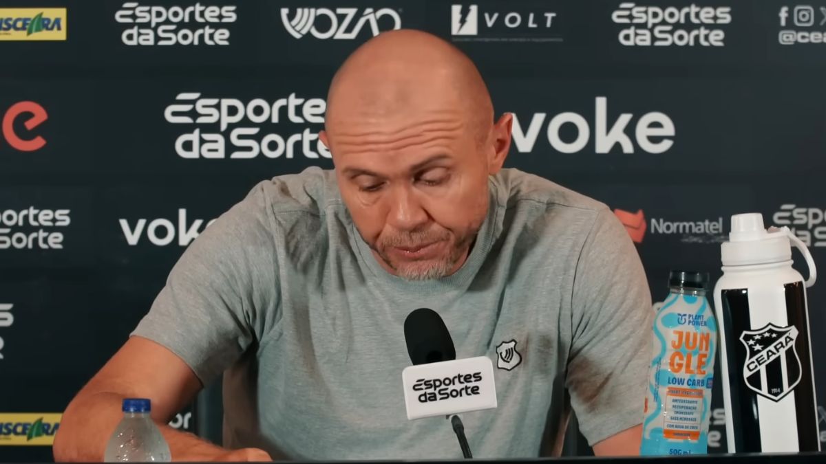 Mozart garante Bruno Ferreira como titular do Ceará após nova falha: “O erro faz parte”