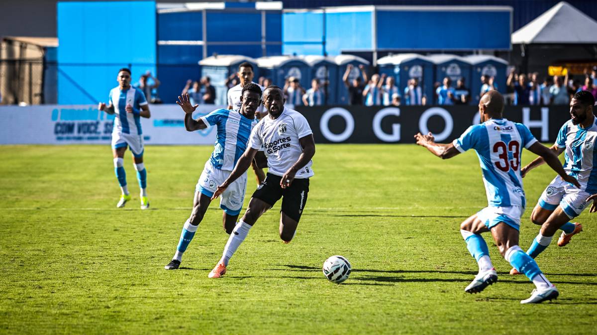 Ceará pressiona, cria chances, mas empata sem gols com o Londrina fora de casa pela Série B