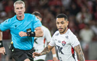 Vitória entra com representação na CBF contra arbitragem do jogo contra o Flamengo, pela Copa do Brasil