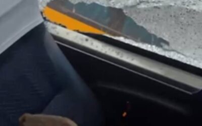 Ataque ao ônibus do Sampaio Corrêa marca pré-jogo contra o Moto Club na Série D; veja as imagens