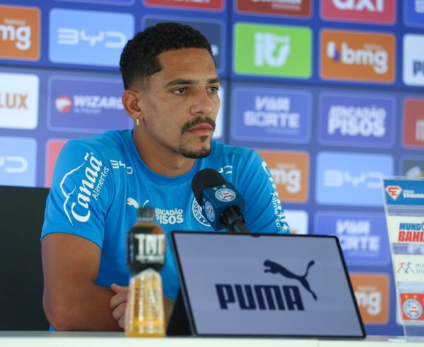 Gilberto, lateral do Bahia - Foto: Catarina Brandão/EC Bahia