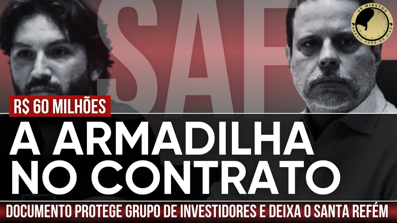 Ruínas da SAF do Santa: investidores não aportam nada e podem levar R$ 60 milhões. Hora da justiça?