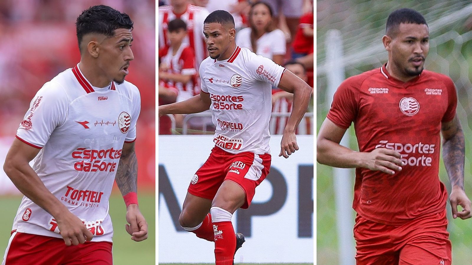 Dodô, Samuel e Wanderson - Expulsos do Náutico