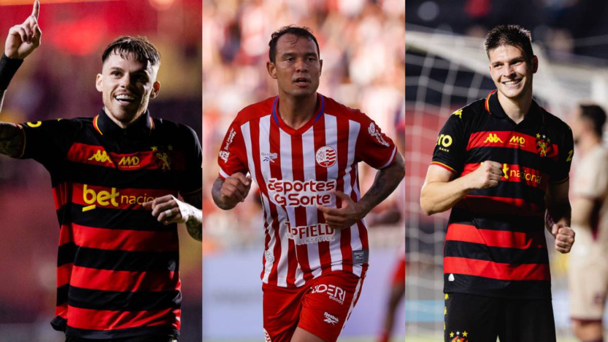 Trio de Sport e Náutico entra forte na briga pela artilharia e coloca Pernambuco em destaque na Série B
