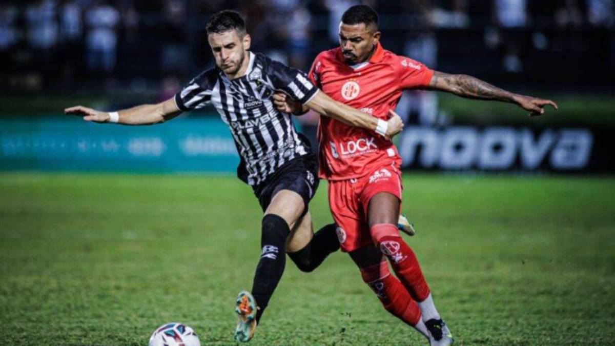 ABC sai na frente, mas América-RN reage e clássico termina empatado no Frasqueirão