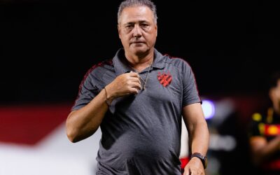 Técnico do Sport lamenta resultado contra o CRB e explica opção por Gustavo Maia no primeiro tempo