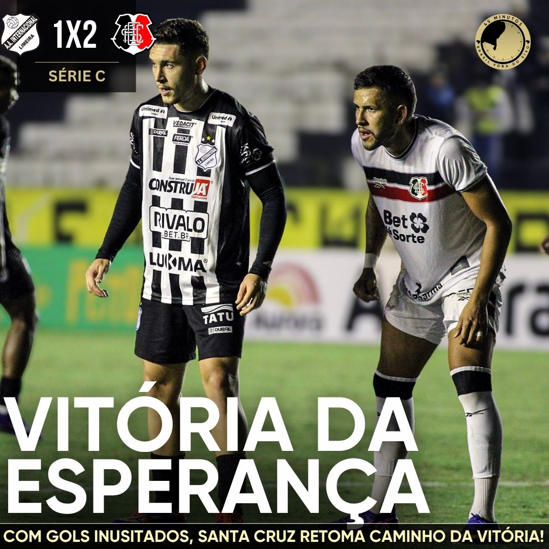 PÓS-JOGO – SÉRIE C – INTER DE LIMEIRA 1 X 2 SANTA CRUZ