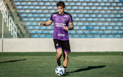 Ceará: Lucca prevê jogo difícil contra o Sport e projeta Ilha do Retiro lotada
