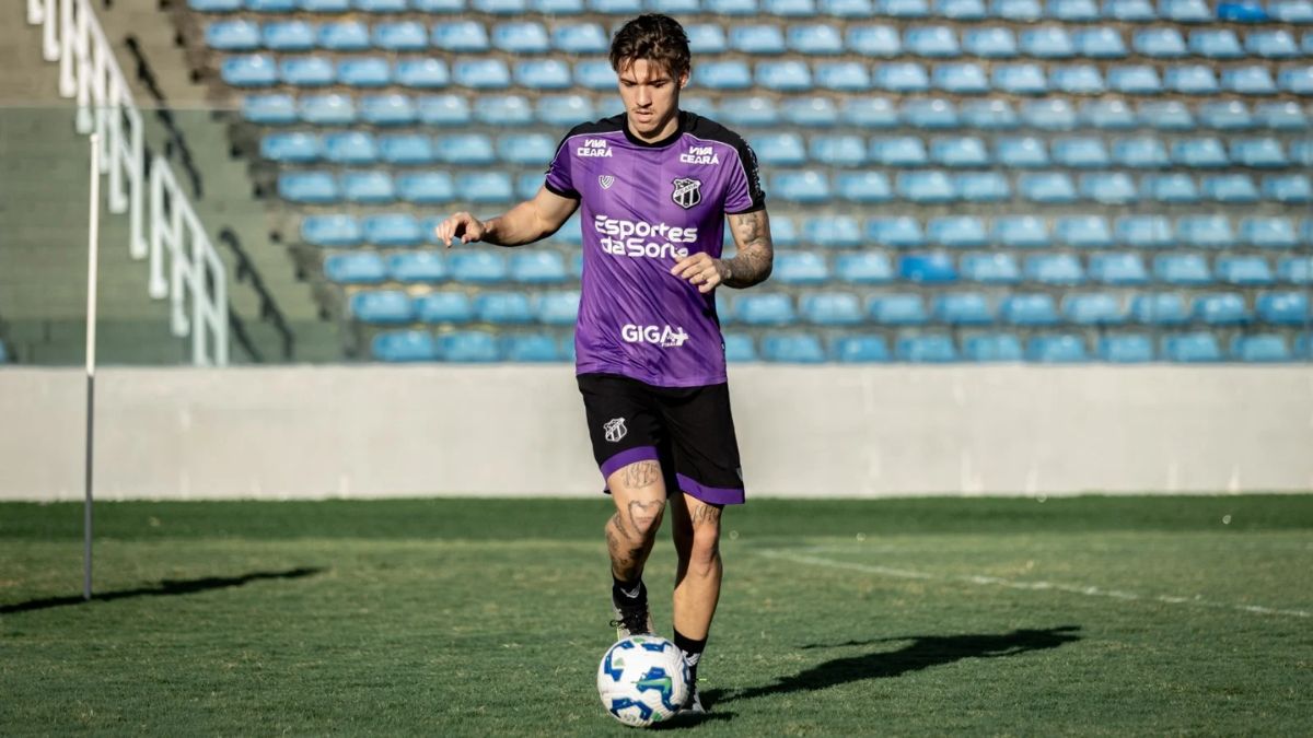 Ceará: Lucca prevê jogo difícil contra o Sport e projeta Ilha do Retiro lotada