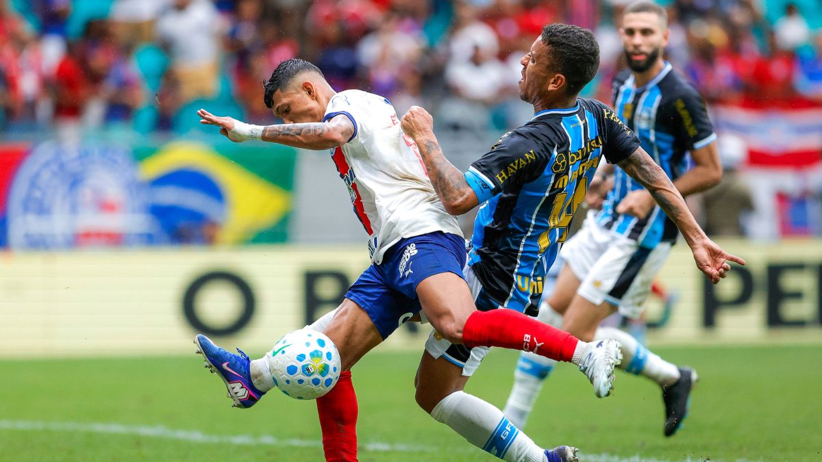 Bahia x Grêmio pela Série A na Arena Fonte Nova -