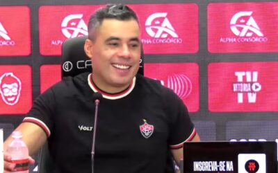 Jair Ventura celebra maior goleada desde sua chegada no Vitória, mas pede pé no chão por vaga na final do Nordestão
