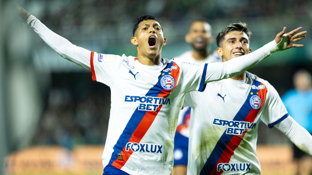 Bahia leva a virada, perde para o Coritiba fora de casa e amplia sequência sem triunfos na Série A 2 Coritiba x Bahia, pela Série A do Brasileirão 2026 - Erick Pulga comemora gol
