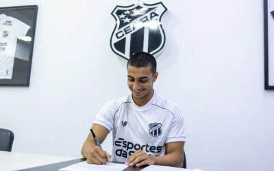 Ceará amplia contrato do atacante Enzo Lodovico até dezembro de 2028