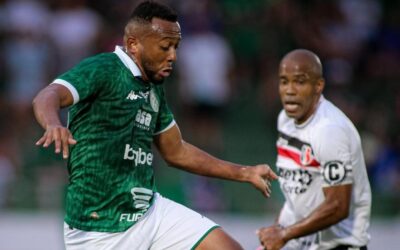 Santa Cruz sofre gol nos acréscimos, perde do Guarani e vai ao 4º jogo sem vencer na Série C