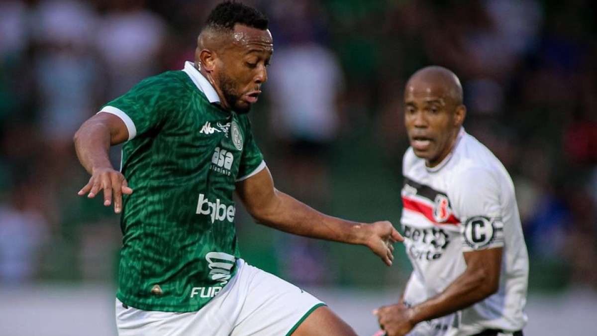 Santa Cruz sofre gol nos acréscimos, perde do Guarani e vai ao 4º jogo sem vencer na Série C