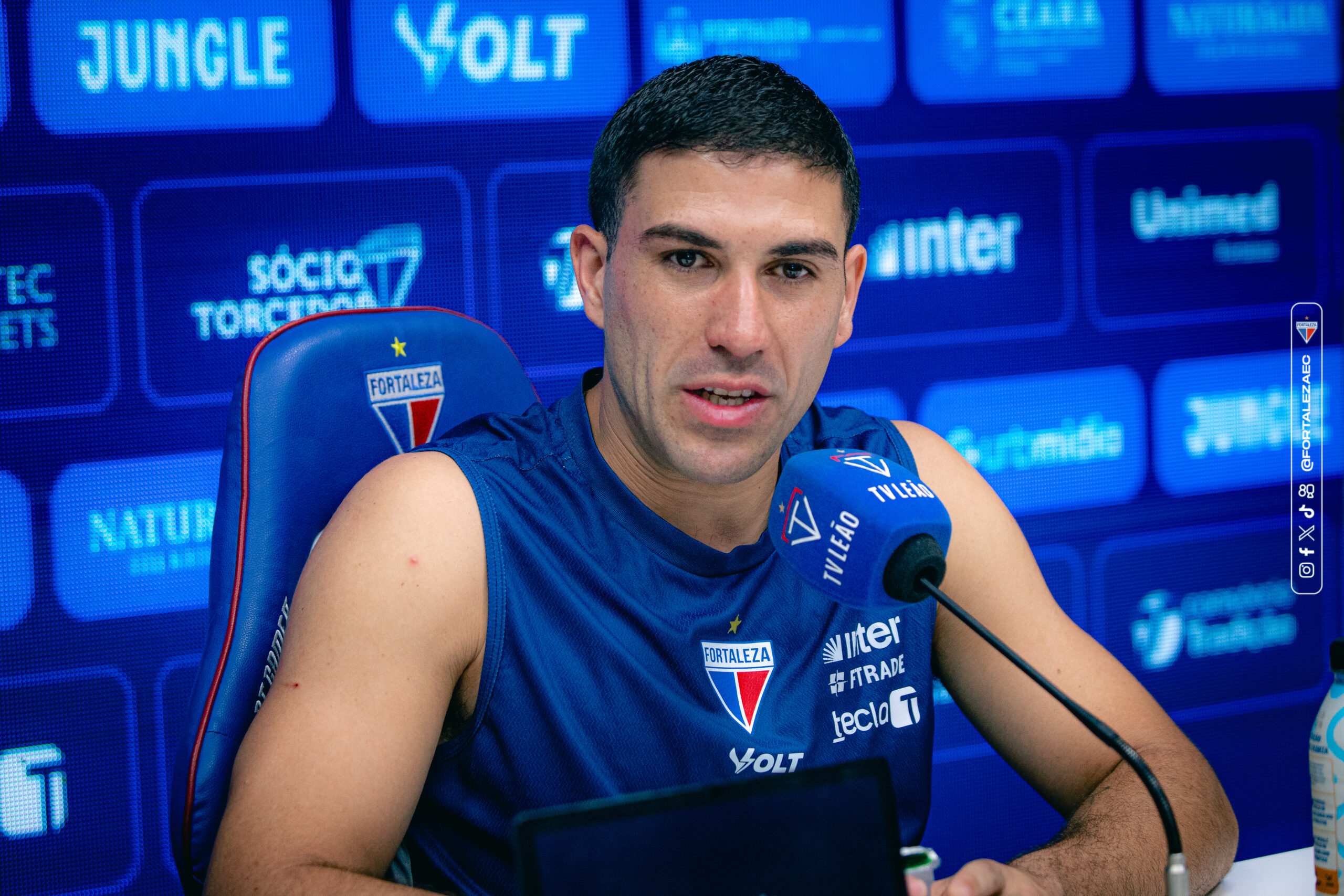 Miritello segue Carpini e convoca torcida do Fortaleza para sábado: “Espero que tenha 30 mil pessoas”