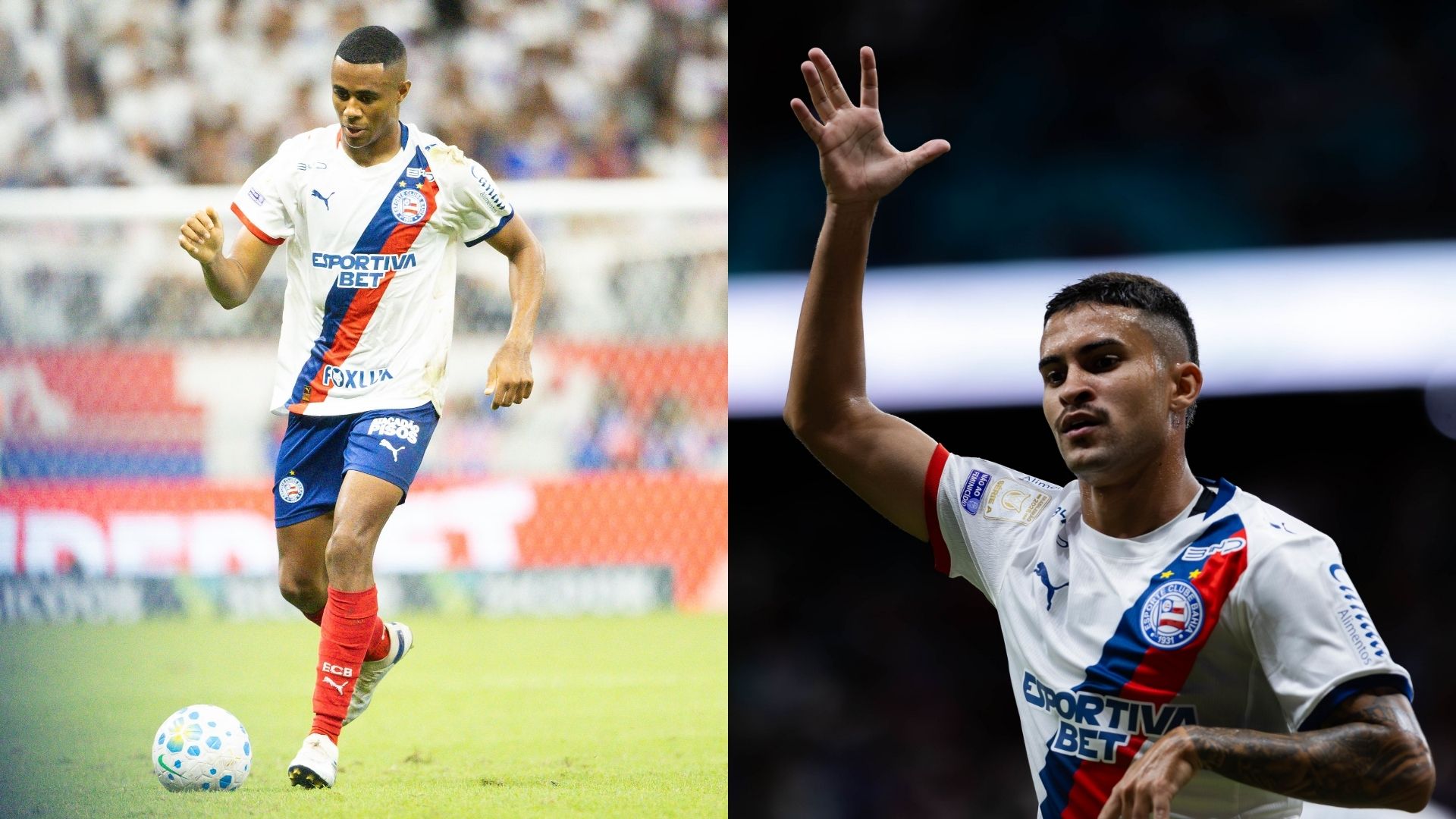 Dupla do Bahia recebe terceiro cartão amarelo e não enfrenta o Coritiba