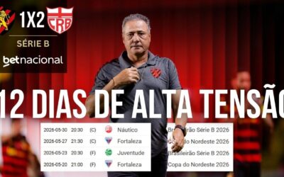 Sport em 12 dias de alta tensão: “Corredor polonês” coloca Márcio Goiano à prova