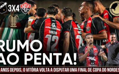 ABC 3 x 4 Vitória: 16 anos depois, o Vitória volta a disputar uma final de Copa do Nordeste