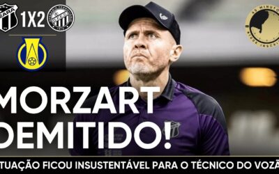 Ceará 1 x 2 Operário-PR – Mozart demitido! Técnico não suportou mais um resultado negativo