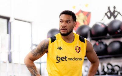Em casa: Joelinton visita o Sport, relembra trajetória e realiza atividades no CT