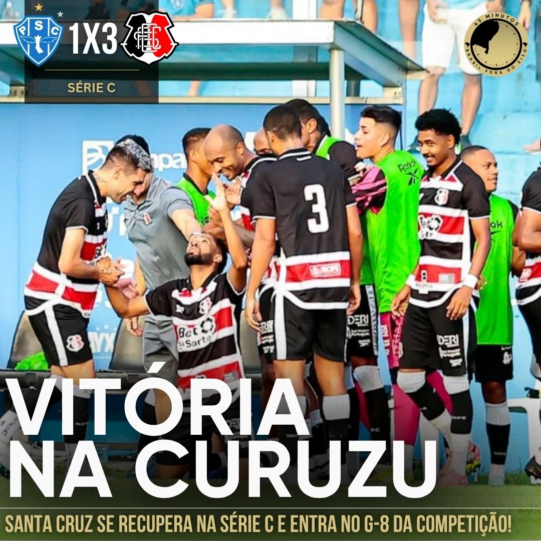 PAYSANDÚ 1 X 3 SANTA CRUZ = VITÓRIA IMPORTANTE DO TRICOLOR DENTRO DA CURUZU