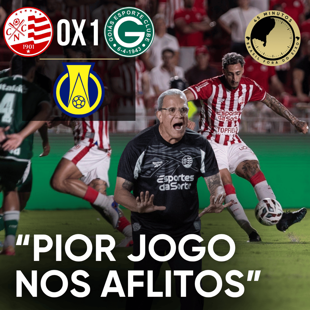 NÁUTICO 0 X 1 GOIÁS – NA VOLTA PRA CASA, ATUAÇÃO PÉSSIMA, VAIAS E MUITAS CRÍTICAS DA TORCIDA