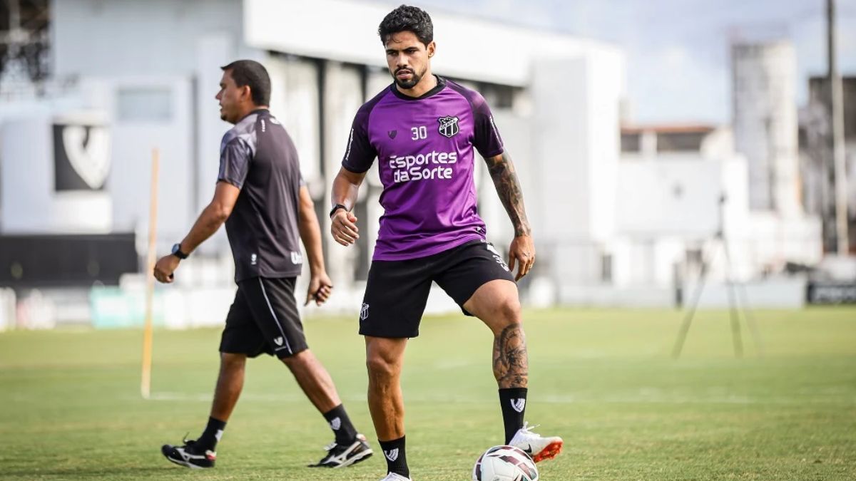 Com Bryan Borges, Ceará relaciona 22 jogadores para partida contra o Juventude