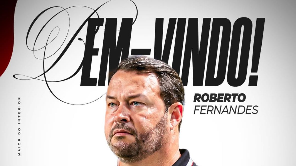 Técnico Roberto Fernandes deixa o Retrô e acerta com o Anápolis, lanterna da Série C