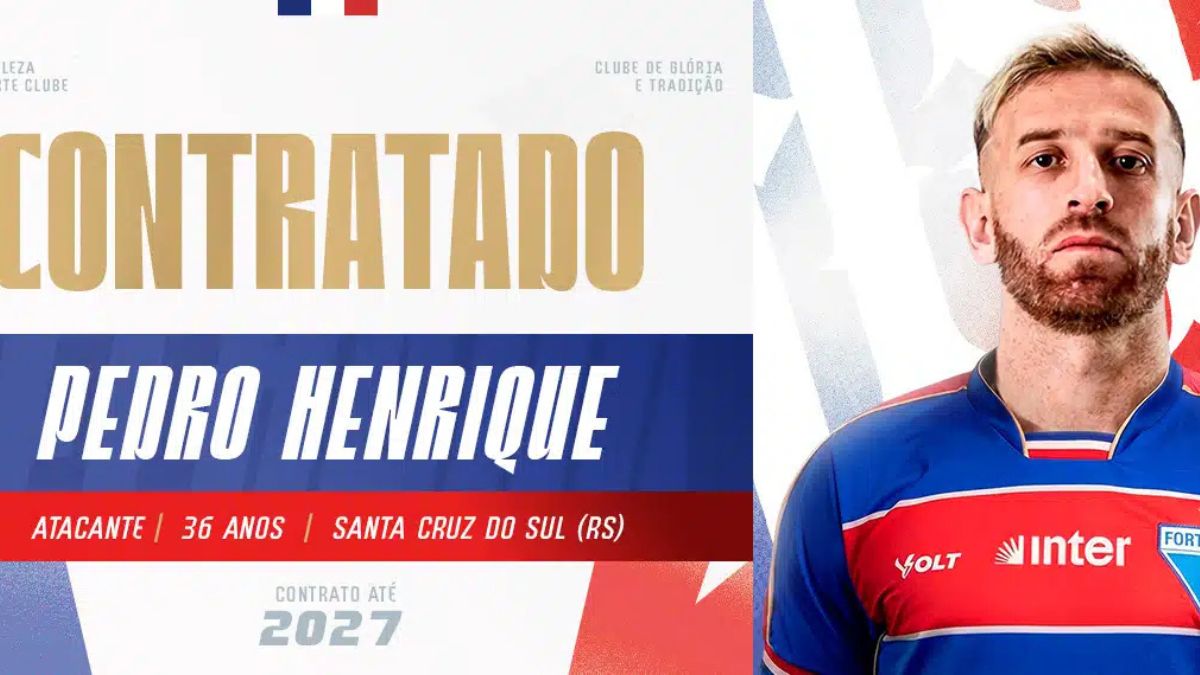 Pedro Henrique é anunciado como novo reforço do Fortaleza, vindo do rival Ceará