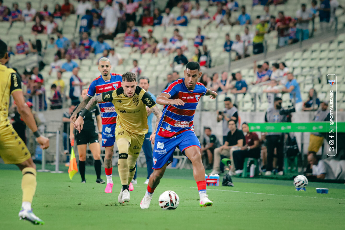 Fortaleza marca no último suspiro e conquista vitória heroica contra o Sport, pela Série B