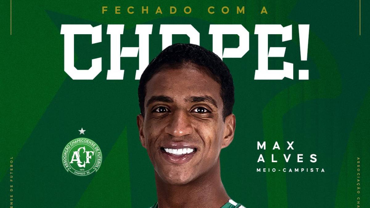 Sem espaço, Max deixa o Sport e acerta com a Chapecoense
