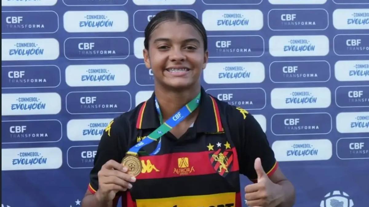 Joia da base do Sport é convocada para período de treinos da Seleção Brasileira Sub-15 1 Elissandra - Joia da base do Sport é convocada para período de treinos da Seleção Brasileira Sub-15