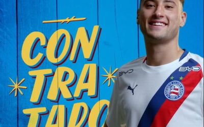 Bahia oficializa contratação do atacante Alejo Veliz, ex-Tottenham e Rosario Central