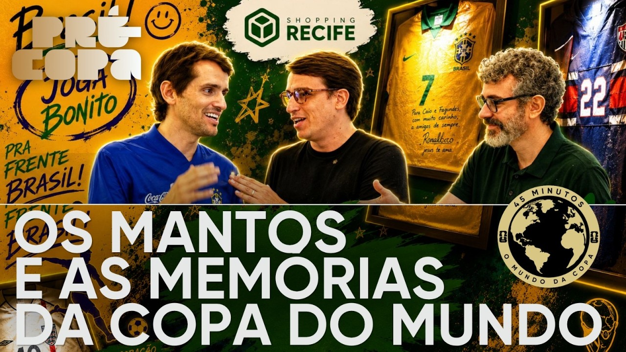 Pré-Copa do Mundo: Uma viagem por camisas lendárias que guardam as histórias do Mundial