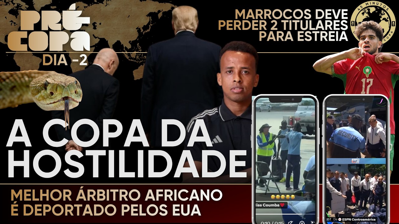 Pré-Copa do Mundo 2026: as principais notícias a 2 dias do início do Mundial