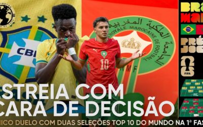 Pré-jogo Brasil x Marrocos: o raio x completo da difícil estreia da seleção na Copa do Mundo