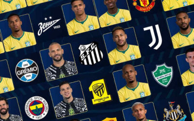 Neymar veste a 10 do Brasil pela 4ª vez na Copa do Mundo e iguala Pelé; veja numeração