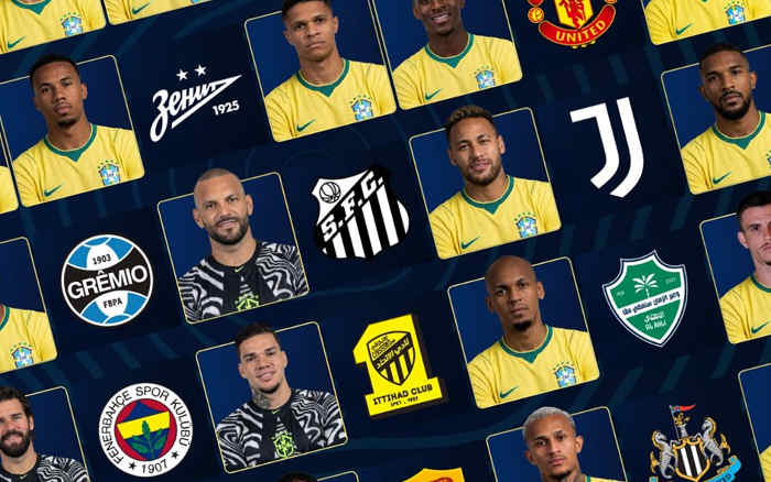 Neymar veste a 10 do Brasil pela 4ª vez na Copa do Mundo e iguala Pelé; veja numeração