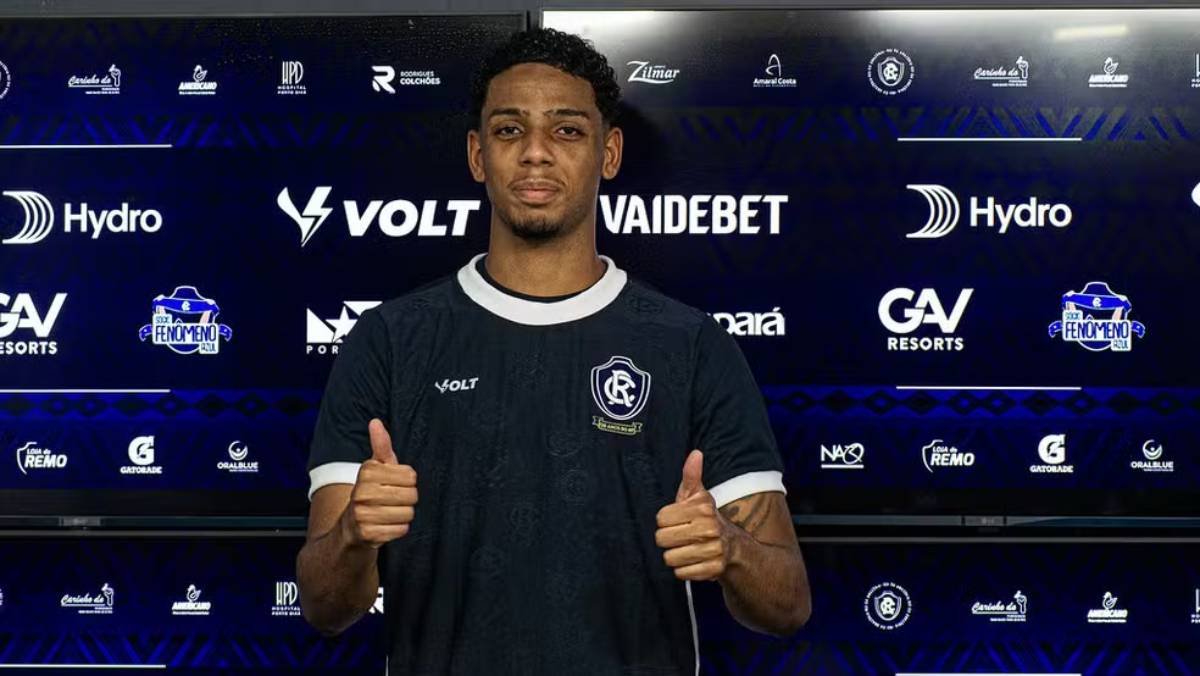 Ceará negocia contratação do zagueiro Thalisson, do Coritiba, que está no Remo 1 Thalisson na mira do Ceará - Foto: Samara Miranda/Remo