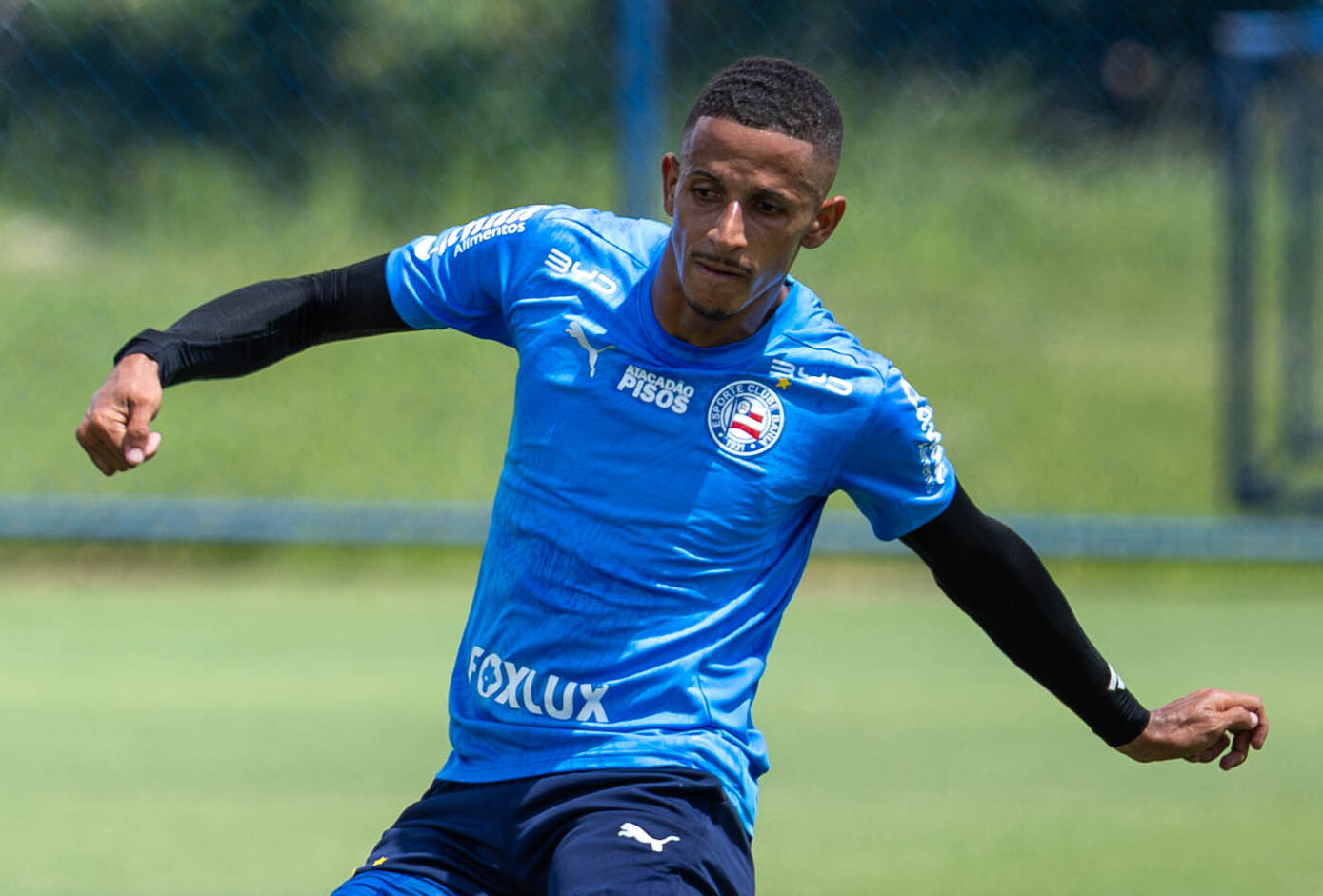 Luciano Juba em treinamento pelo Bahia - Foto: Rafael Rodrigues/EC Bahia