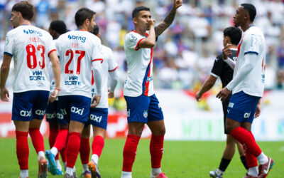 Bahia sai atrás, mas vira para cima do Montevideo City e vence amistoso na Fonte Nova