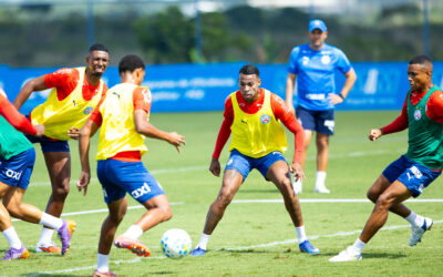 Bahia faz treino tático e de finalizações antes de amistoso contra o Fluminense