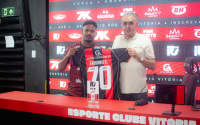 Elogiado por Papellin, Fabiano Souza chega ao Vitória e se descreve como um “jogador de muita raça”
