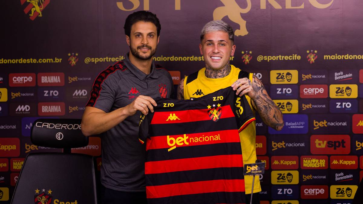 Diego Hernández celebra chegada ao Sport e projeta acesso à Série A: “É um objetivo do clube e também meu”