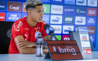 Erick Pulga destaca confiança do Bahia e projeta reencontro com o Fluminense após amistoso