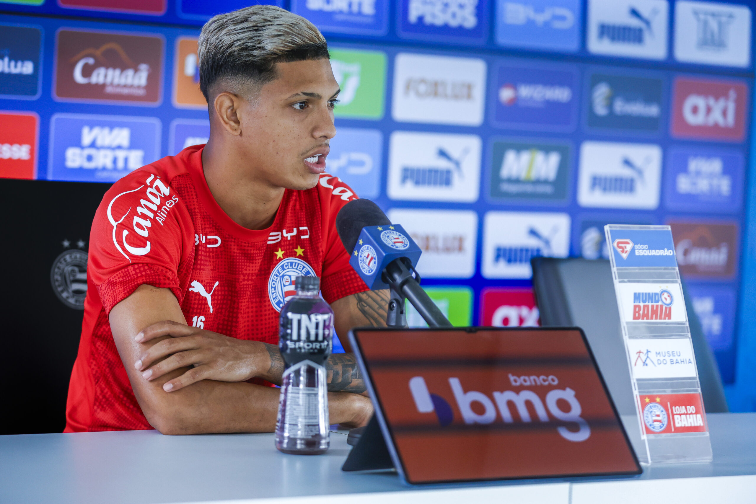 Erick Pulga destaca confiança do Bahia e projeta reencontro com o Fluminense após amistoso 1 Erick Pulga, atacante do Bahia - Foto: Rafael Rodrigues/EC Bahia