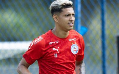 Bahia não terá o atacante Erick Pulga contra o Vasco