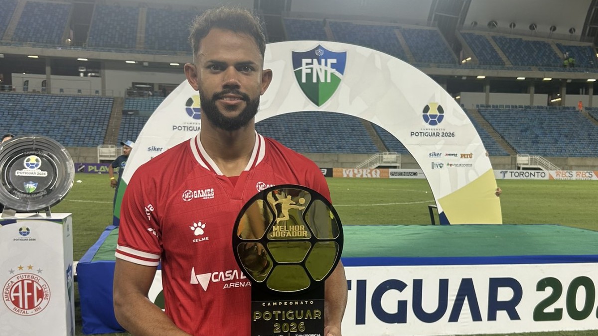 Alexandre Aruá, volante do América-RN, negocia com o Santa Cruz